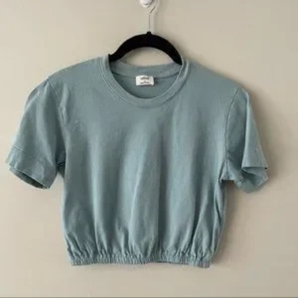 Wilfred Piaf Cropped Top - blue